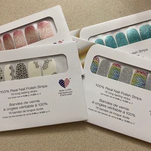 COLORSTREET 4 packs Unopened Nail Polish Strips